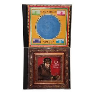 Talking Heads Speaking Tongues And Naked Tested CD Lot 80's Pre-owned